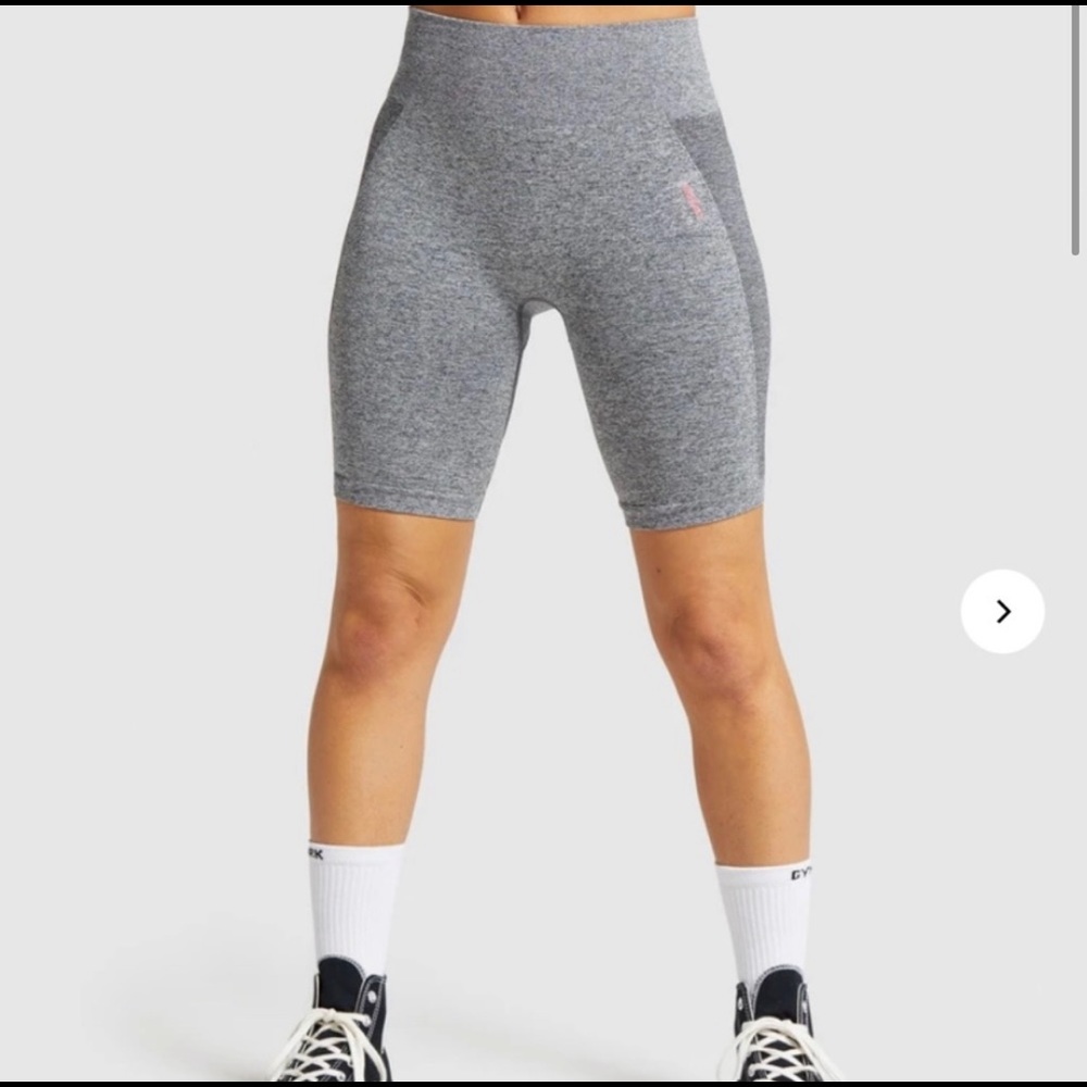 NWT Gymshark Flex Cycling Shorts Marl Pink